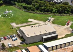 RH heliport from above RH heliport from above